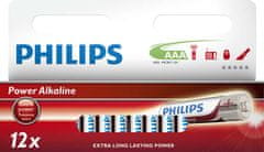 Philips batéria AAA Power Alkaline - 12ks