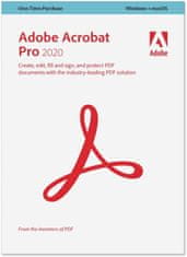 Adobe Systems Adobe Acrobat Pro CZ 2020 (Windows + Mac) - BOX (65310803)