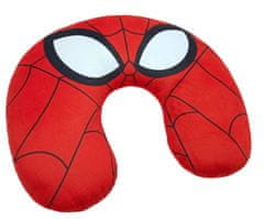 EXCELLENT Cestovný vankúš červený - Spiderman