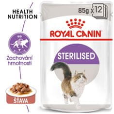 Royal Canin Sterilised Gravy 12 x 85 g