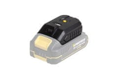 PROTECO 51.10-A-USB adaptér aku USB nabíjecí se svítilnou