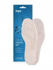Kaps Velvet Gel gélové pohodlné anatomické vložky do topánok veľkosť 42/43