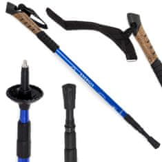 Verk Nordic walking palice s korkovou rukoväťou modrá, 14010_N