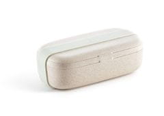Lekué Svačinový box Single LunchBox To Go Organic 500 ml krémový