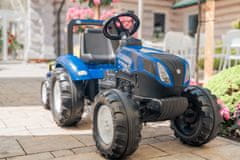 Falk FALK Šlapací traktor 3090B - New Holland T8 s přívěsem