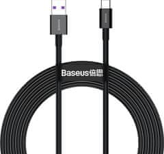 Noname Baseus Type-C Superior series fast charging data cable 66W (11V/6A) 2m Black (CATYS-A01)