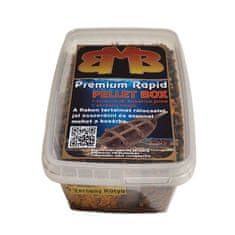 BUKI MIX Premium Rapid Pellet Box 2mm / 250g Halibut-čokoláda- pomaranč