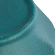 botle Keramický kvetináč Fľaša zelenej farby 13,5 cm H12,5 cm matný