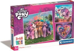 Clementoni Puzzle My Little Pony 3x48 dielikov