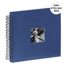 HAMA album klasický špirálový FINE ART 28x24 cm, 50 strán, modré