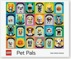 Chronicle Books Puzzle LEGO Zvierací kamaráti 1000 dielikov