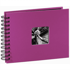 HAMA album klasický špirálový FINE ART 24x17 cm, 50 strán, pink