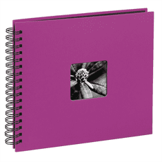 HAMA album klasický špirálový FINE ART 28x24 cm, 50 strán, pink