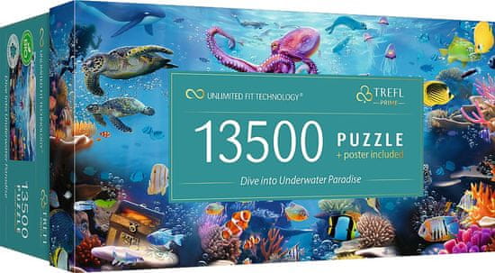 Trefl Puzzle UFT Ponorenie do podmorského raja 13500 dielikov