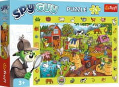 Trefl Puzzle s hľadaním obrázkov Spy Guy: Farma 24 dielikov