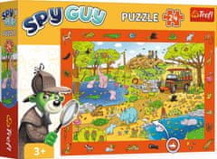 Trefl Puzzle s hľadaním obrázkov Spy Guy: Safari 24 dielikov