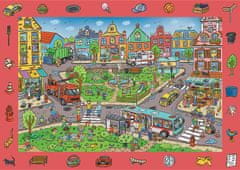 Trefl Puzzle s hľadaním obrázkov Spy Guy: Mesto 100 dielikov
