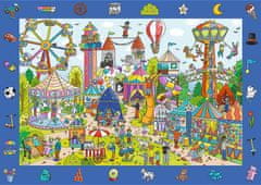 Trefl Puzzle s hľadaním obrázkov Spy Guy: Zábavný park 100 dielikov