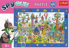 Trefl Puzzle s hľadaním obrázkov Spy Guy: Zábavný park 100 dielikov