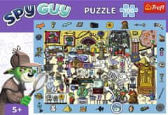 Trefl Puzzle s hľadaním obrázkov Spy Guy: Múzeum 100 dielikov