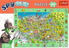Trefl Puzzle s hľadaním obrázkov Spy Guy: Poľsko 100 dielikov