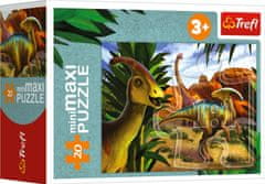 Trefl Displej Puzzle Svet dinosaurov 20 dielikov (24 ks)