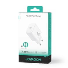 Joyroom JR-TCF06 sieťová nabíjačka USB-C 20W + kábel USB-C, biela