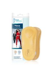 Foot Morning Nova kožené 2/3 ortopedické pohodlné vložky do topánok veľkosť 35