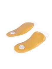 Foot Morning Nova kožené 2/3 ortopedické pohodlné vložky do topánok veľkosť 35