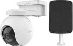 EZVIZ set IP kamera EB8 4G/ PTZ/ 4G LTE/ 3Mpix/ krytí IP65/ objektiv 4mm/ H.265/ IR přísvit až 15m/ bílá + solární panel
