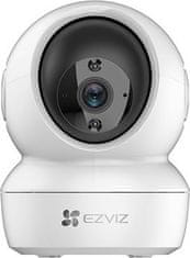 EZVIZ IP kamera H6C Pro 4MP/ vnitřní/ Wi-Fi/ 4Mpix/ objektiv 4mm/ H.265/ IR přísvit až 10m/ černo-bílá
