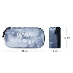 BAAGL 3 SET Skate NASA Grey: batoh, peračník, sáčok