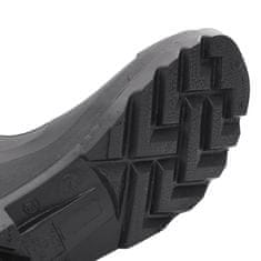 Vidaxl Topánky do dažďa s vyberateľnými ponožkami čierne veľk. 40 PVC