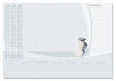 Sigel Stolová podložka "Harmony", 595 x 410 mm, 3 ročné a týždenné kalendár, HO370