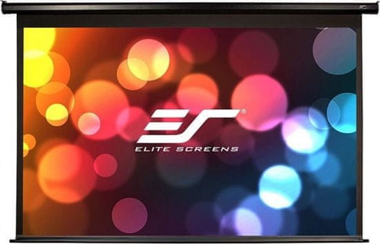 Elite Screens plátno elektrické motorové 150" (381 cm)/ 16:9/ 186,9 x 332 cm/ Gain 1,1/ case černý
