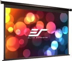Elite Screens plátno elektrické motorové 110" (279,4) cm)/ 16:9/ 137 x 244 cm/ Gain 1,1/ case černý