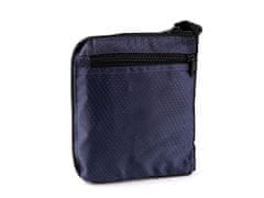Skladacia cestovná taška 50x31 cm - modrá tmavá