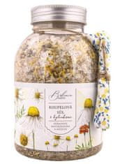 Kúpeľová soľ s bylinkami 1200 g - Harmanček, materina dúška, nechtík