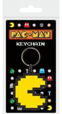 Pyramid Pac Man Kľúčenka gumová - Pixel