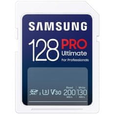 SAMSUNG Paměťová karta SDXC PRO Ultimate 128GB (200R/ 130W)