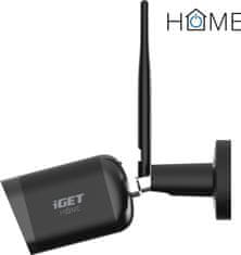 iGET iGET HOME Camera CS6 Black - WiFi IP FullHD 1080p kamera, noční vidění, dvoucestné audio, IP65
