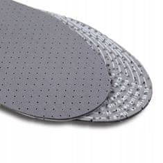 Kaps WW Grey Fresh Pro profesionálne pohodlné antibakteriálne vložky do pracovnej obuvi strihacie veľkosť 36/46