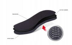 Kaps WW Super Active profesionálne pohodlné antibakteriálne vložky do pracovnej obuvi strihacie veľkosť 36/46