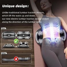 Multifunkčný masážny prístroj Shiatsu na bedrovú chrbticu