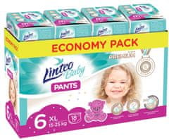 LINTEO Baby Pants 6 XL Premium 15-25 kg 72 ks