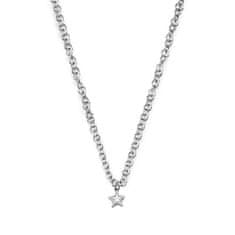Liu.Jo Módny oceľový náhrdelník s hviezdou Essential LJ2193