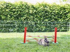 Kerbl Agility stredná prekážka pre králiky a iné hlodavce UPRIGHT JUMP 30x62cm