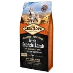 Carnilove Krmivo Dog Small Breed Fresh Ostrich & Lamb 6kg