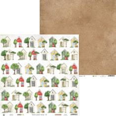 Creative Hobby Blok scrapbook papierov Farm sweet farm 30,5x30,5cm, 12 ks + 2 bonusové