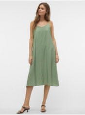 Vero Moda Zelené dámske šaty Vero Moda Josie L